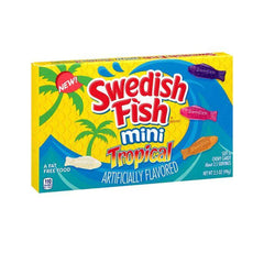 Swedish Fish Mini Tropical Soft & Chewy Candy 99g