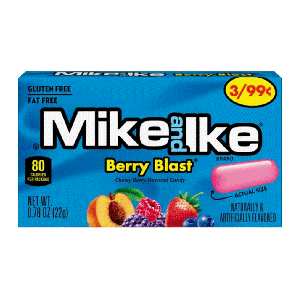 Milke and lke Berry Blast Candy