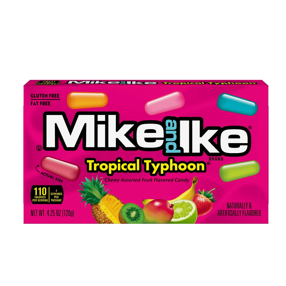Milke and lke Tropical Typhoon Candy 120g
