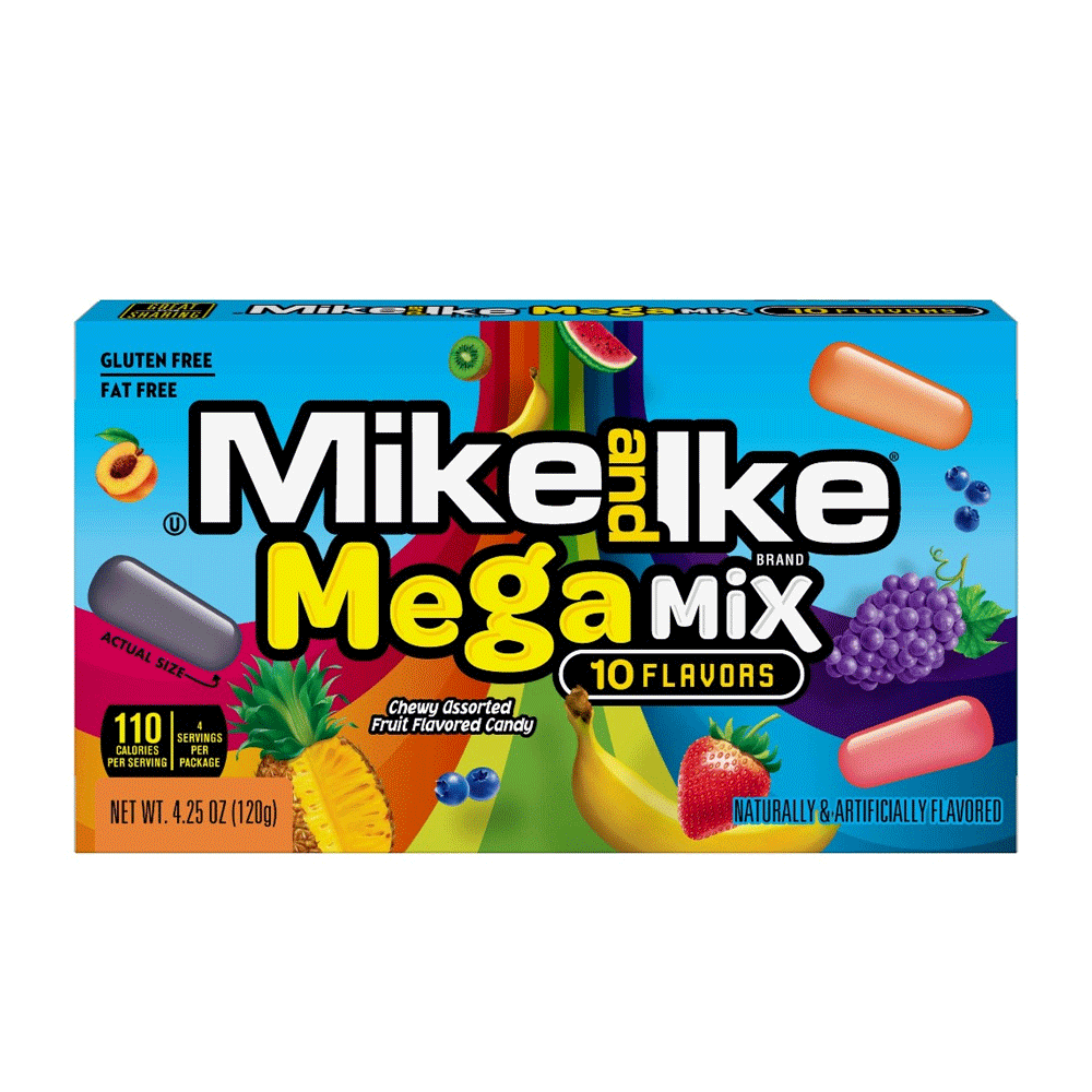 Milke and lke Mega Mix Candy 120g