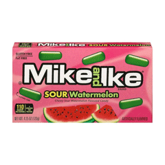Mike And lke Sour Watermelon Chewy Candy 120g