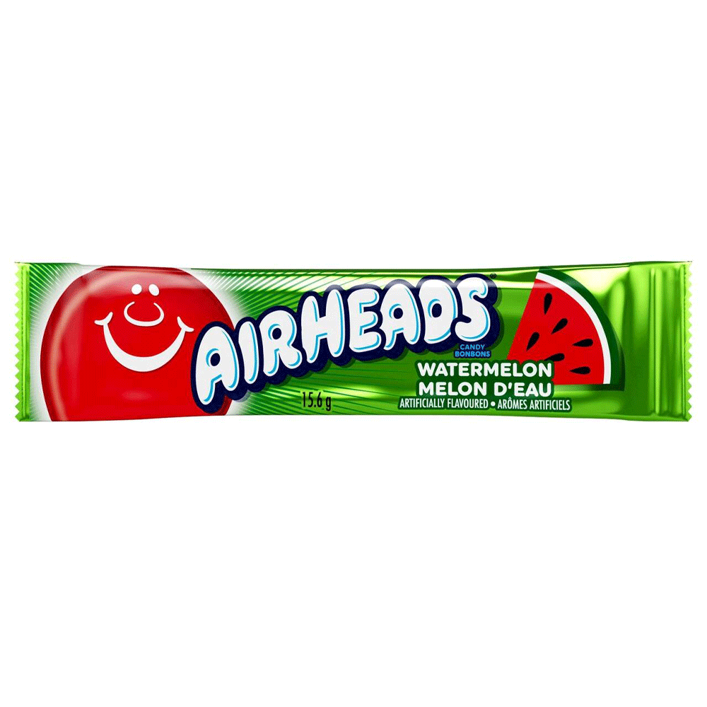 Air Heads Watermelon Chewy Candy 15.6g