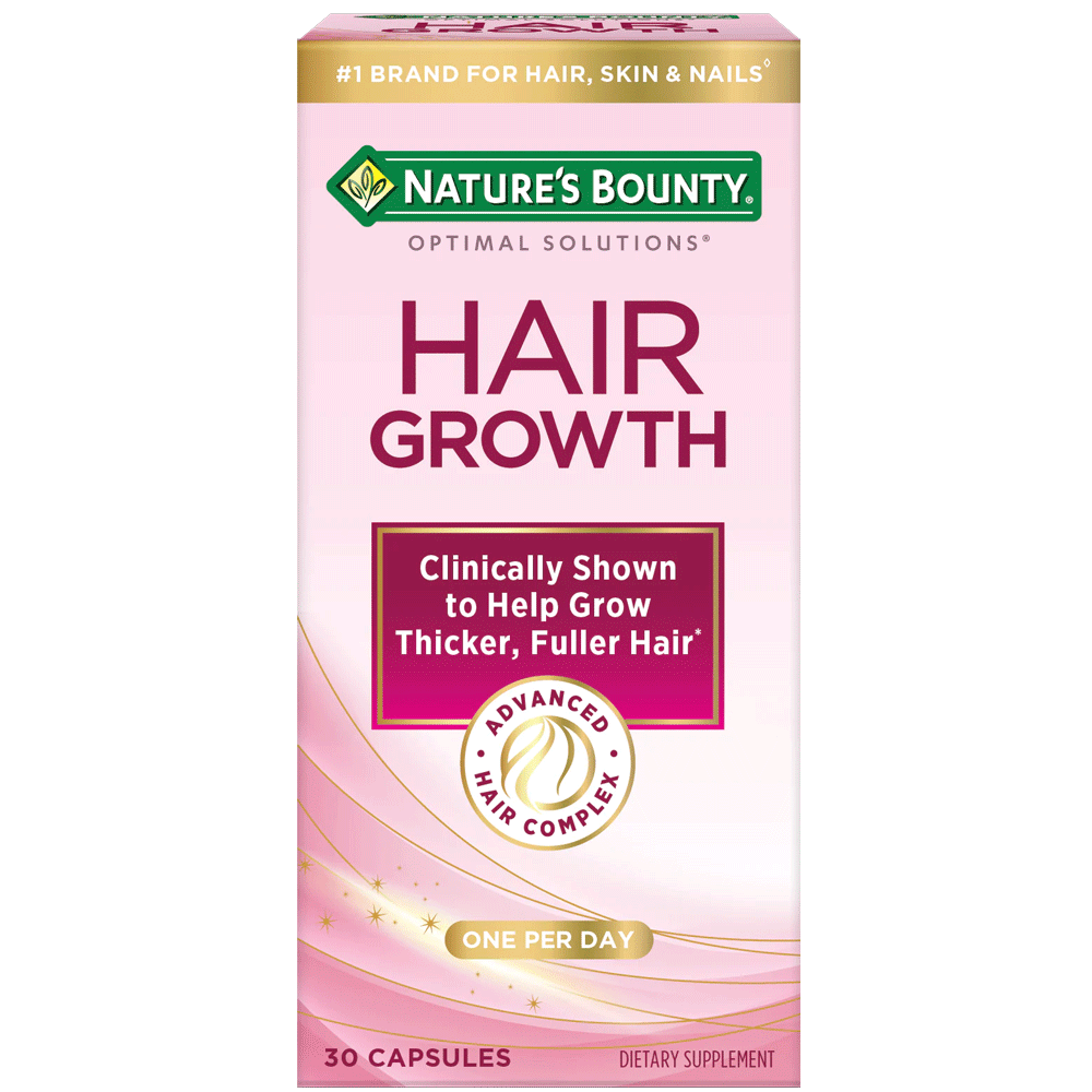 Natures Bounty Hair Growth 30s Cap