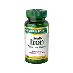 Nature's Bounty Gentle Iron 28mg 90 Capsules