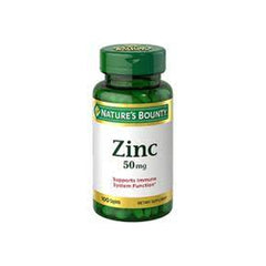 Natures Bounty Zinc 50mg Caplets 100s