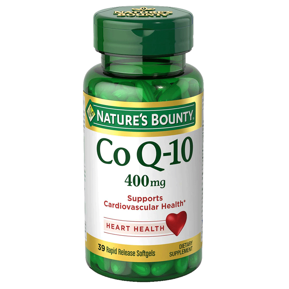 Natures Bounty Coq-10 400mg 39s Rapid Release Softgels