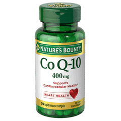 Natures Bounty Coq-10 400mg 39s Rapid Release Softgels