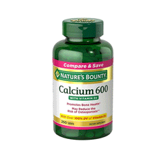 Natures Bounty Calcium 600 250s Tablets