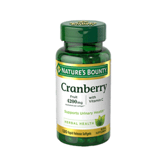 Natures Bounty Cranberry Fruit 4200mg 120s