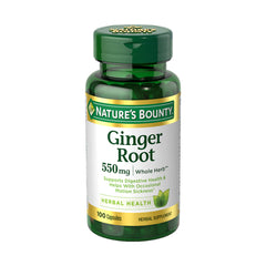 Natures Bounty Ginger Root 550 Mg