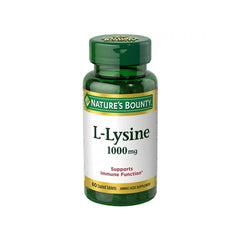 Natures Bounty L-lysine 1000mg 60 Cap