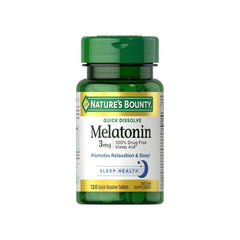 Nature Bounty Melatonin 3mg 120 Tablets