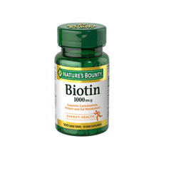 Natures Bounty Biotin 1000mcg Tab 100s