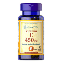 Puritans Pride Vitamin E 450mg Softgels 50s