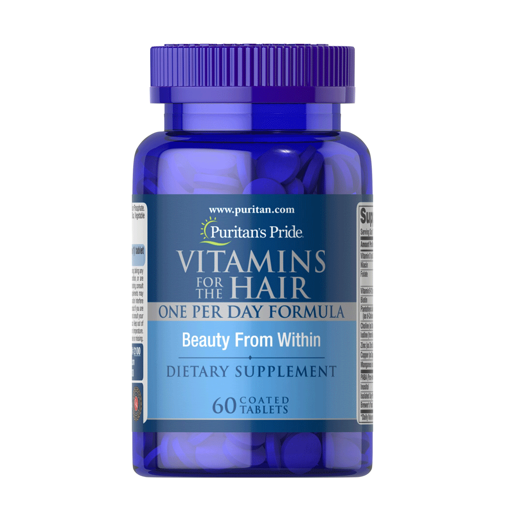 Puritans Pride Vitamin For The Hair Coated Tab 60s