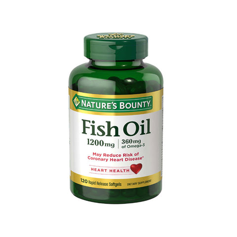 Natures Bounty Fish Oil 1200mg 120s