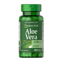Puritans Pride Aloe Vera 470mg Cap 100s