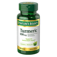 Nature Bounty Turmeric 450mg 60 Caplets