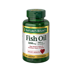 Nature's Bounty Fish Oil 1200mg 60 Soft Gels