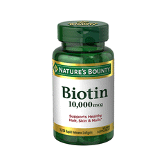 Natures Bounty Biotin 10000mcg Tablets 120s