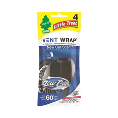 Little Trees Vent Wrap New Car Scent Car Air Freshener 4s