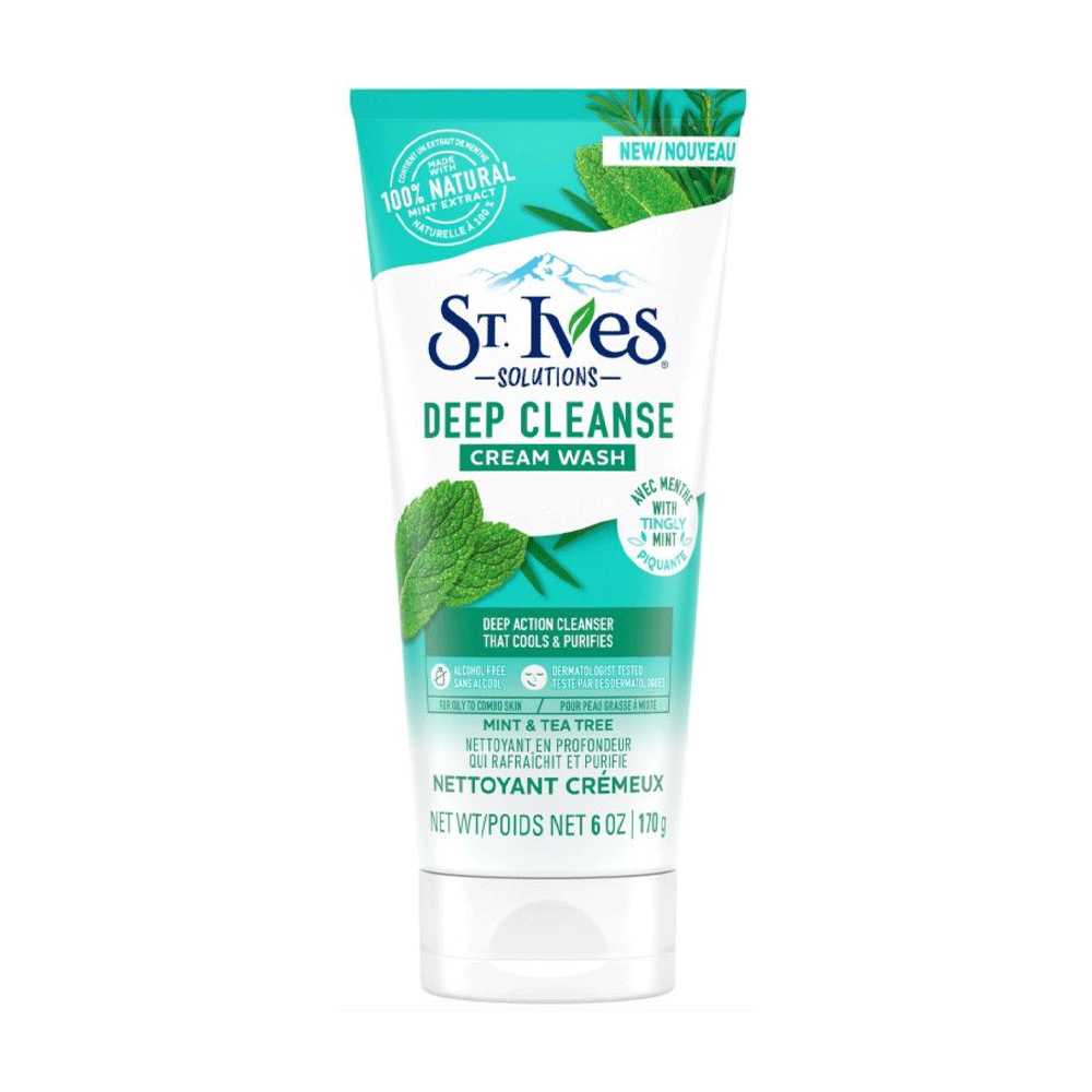 St. Ives Deep Cleanse Cream Wash 170g
