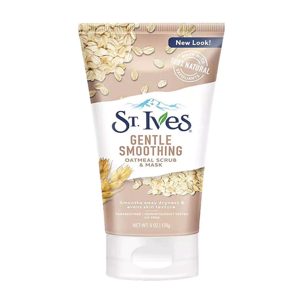 St.lves Gentle Smoothing Oatmeal Scrub & Mask 170g