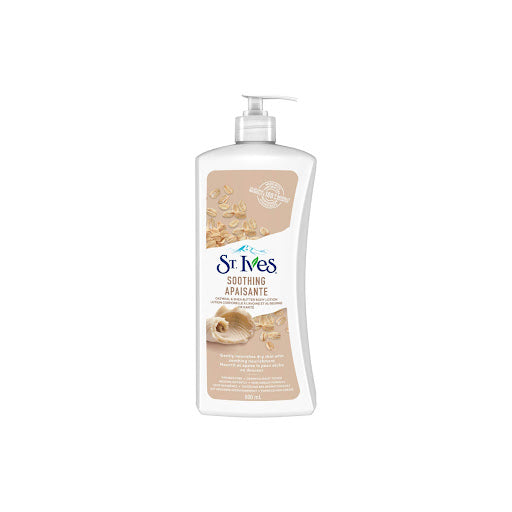 St.lves Body Lotion Naturally Soothing Oatmeal & Butter 621ml