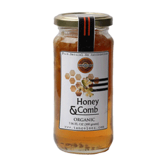 Tangelous Raw Honey With Honey Comb 300g