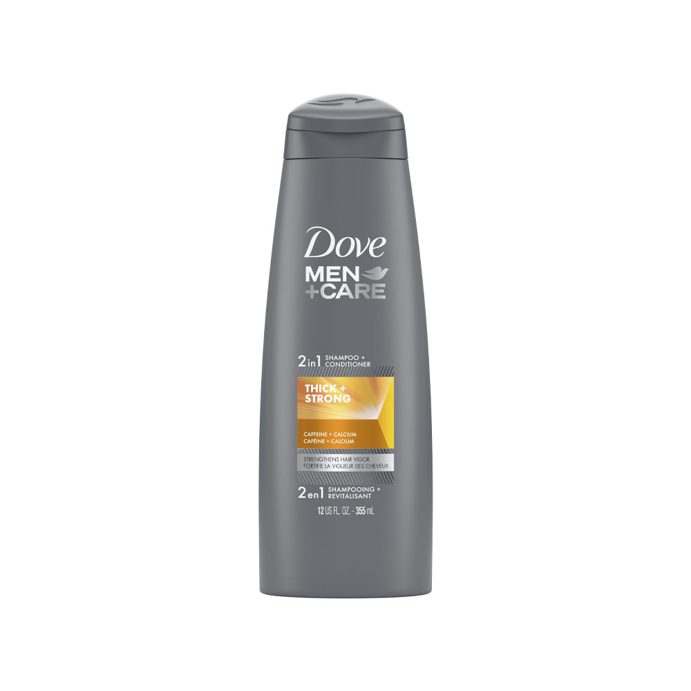 Dove Men Shampoo Thick+Strong 355ml U.S.A