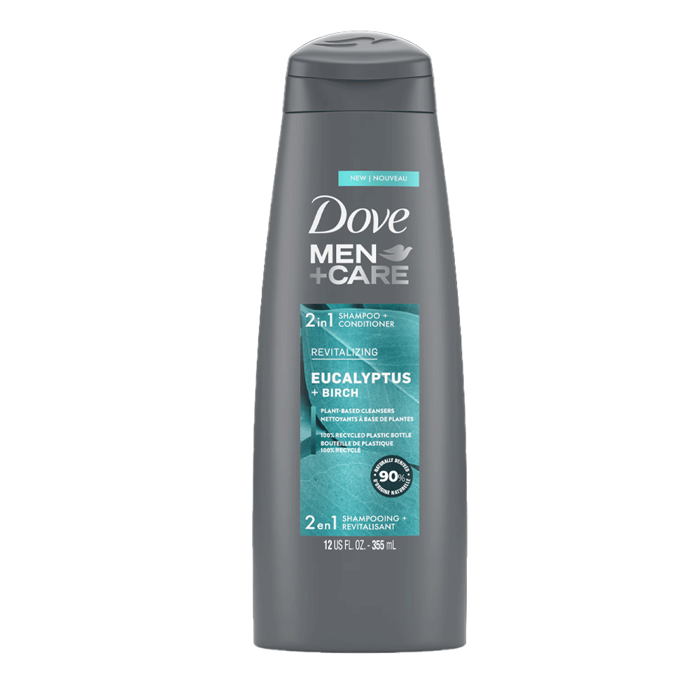Dove Men+care Ecualyptus+brich 2in1 Shampoo+conditioner 355ml