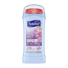 Suave Sweet Pea & Violet Deodorant 74g