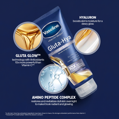 Vaseline Gluta-Hya Over Night Radiance Repair Serum Burst Lotion 70ml