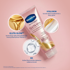 Vaseline Gluta-Hya Dewy Radiance Serum Burst Lotion 70ml