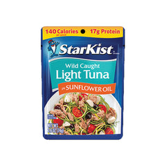 Starkist Wild Caught Light Tuna In Sunflower Oil 74g