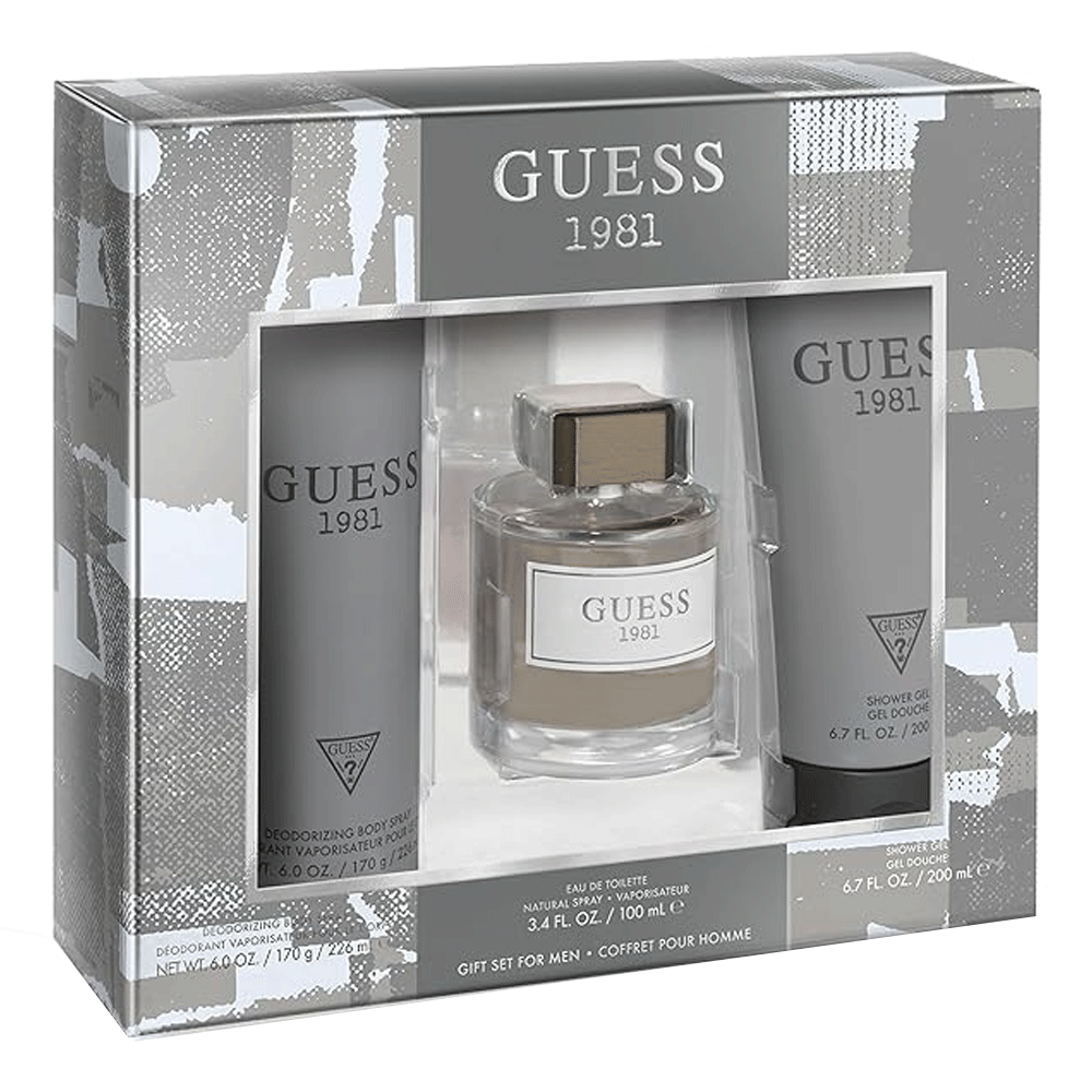 Guess 1981 For Men Gift Set