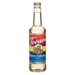 Torani French Vanilla Syrup 750ml