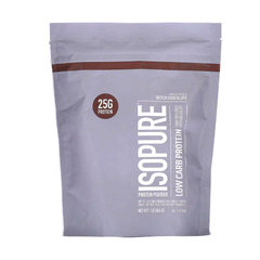 Iso pure Low Carb Protein Powder Dutch Chocolate 454g 1lb