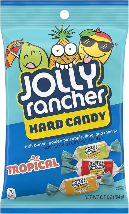 Jolly Rancher Tropical Hard Candy 184g