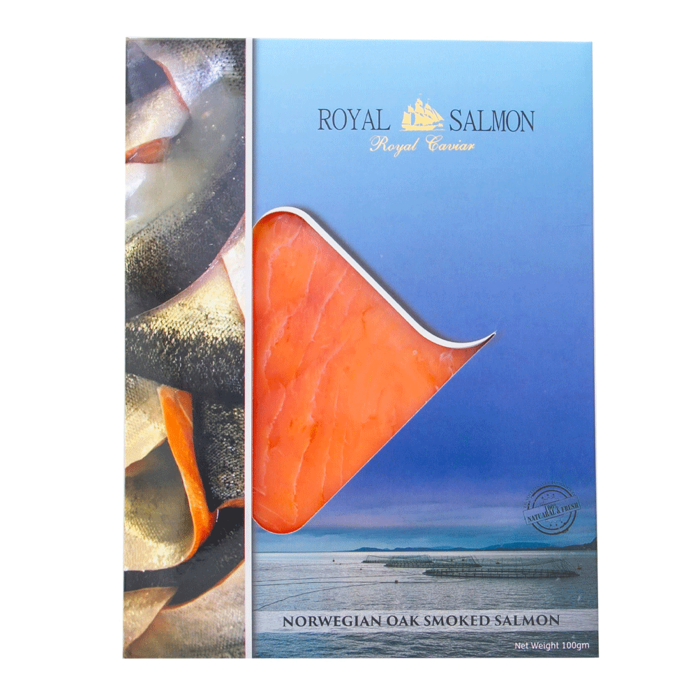 Royal Salmon Oak Smoked Salmon 100g