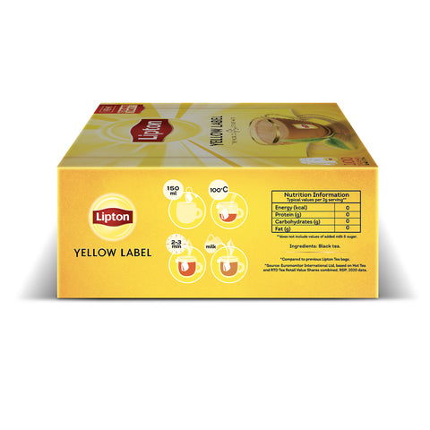 Lipton Yellow Label Tea Bags 100s Black Tea
