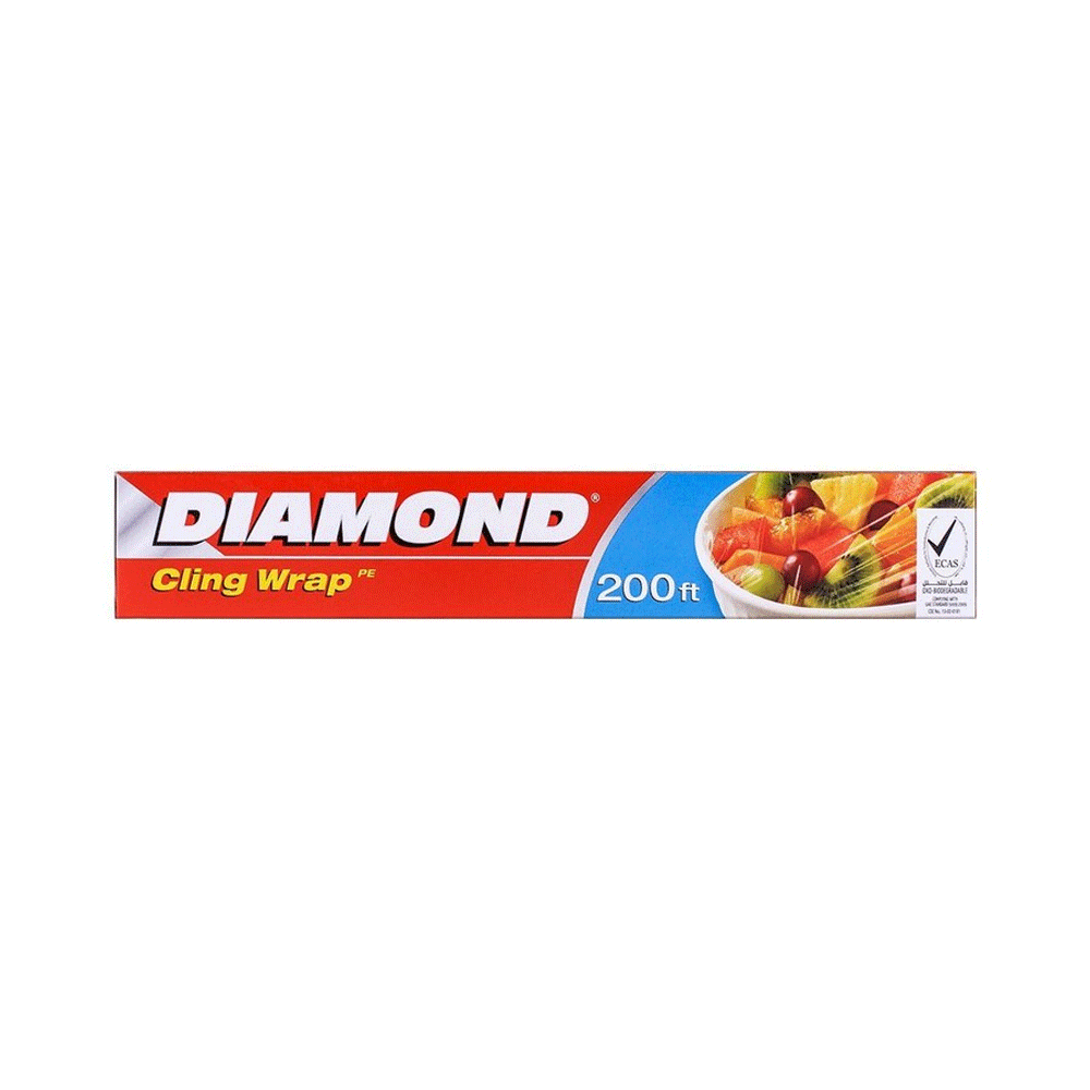 Diamond Cling Warp Food Grade Supreiorer Cling 200ft