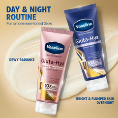 Vaseline Gluta-Hya Flawless Bright Serum Burst Uv Lotion 70ml