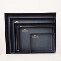 Black Leather Tray