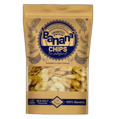 Snakitos Banana Chips Sea Salt 90g