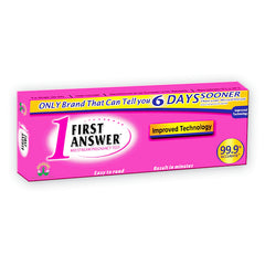 First Answer Mid Stream Pregancy Test