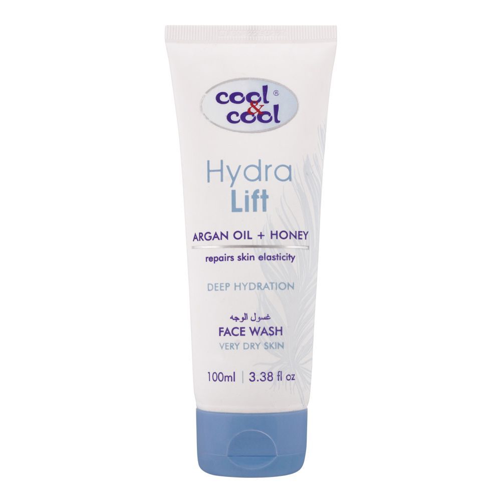 Cool & Cool Argan Oil + Honey Face Wash 100ml