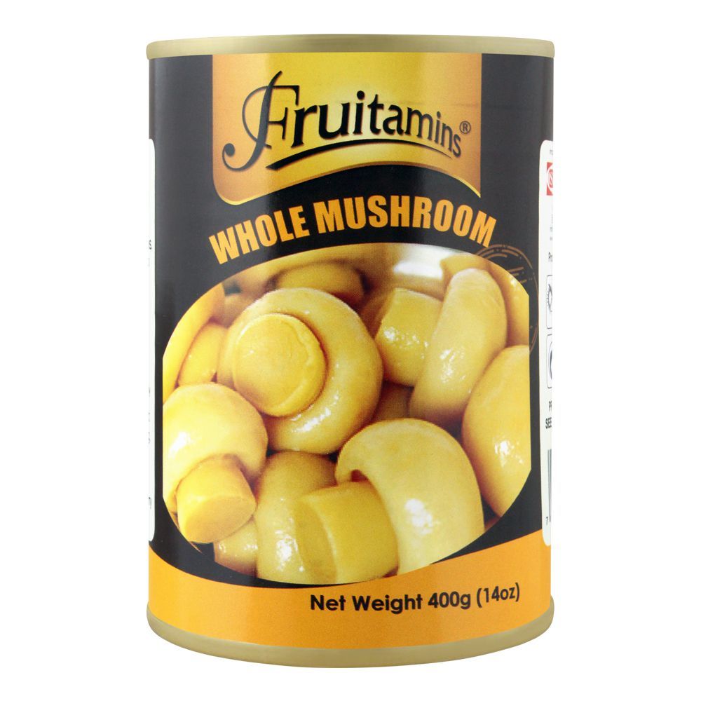 Fruitamins Whole Mushroom Tin 400g