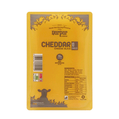 Nurpur Cheddar Cheese Slices, 10-pack, 200g