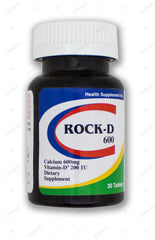 Rock D 600mg Tab 30s